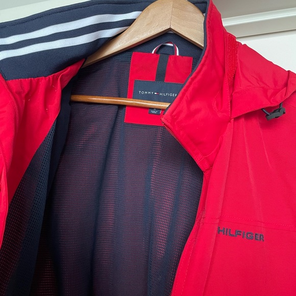 Tommy Hilfiger Classic Red/Pinstripe jacket - Picture 2 of 6